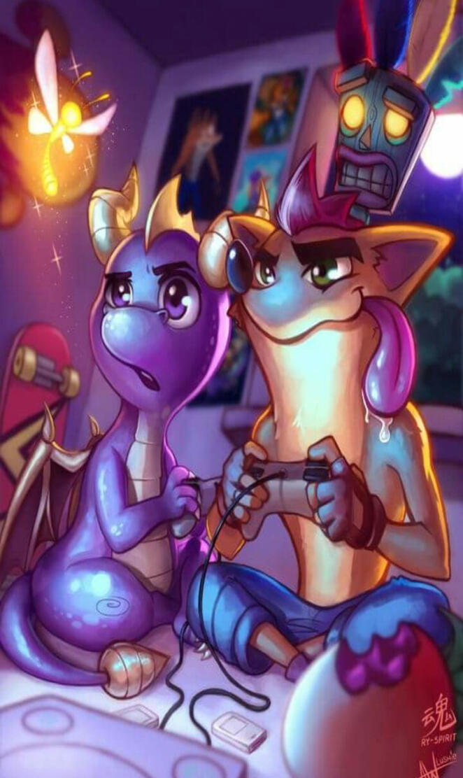 Spyro And Crash