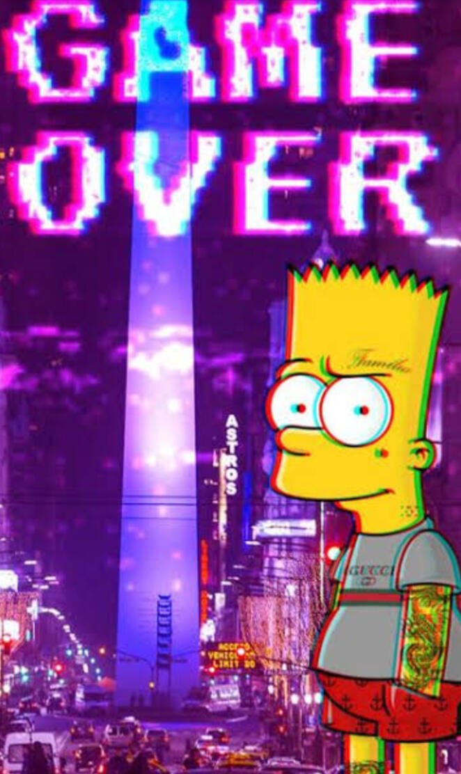 Bart game over