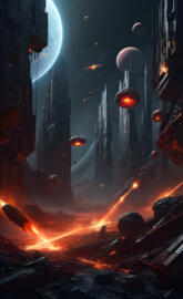 Destroyed City with a view