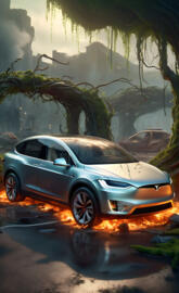 Tesla fire 2
