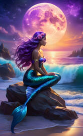 mermaid at Beach