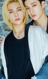 Skz chan and hyunjin