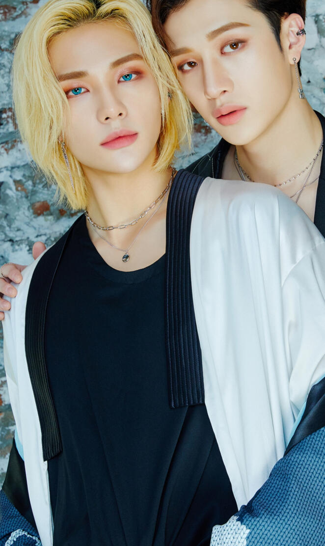 Skz chan and hyunjin