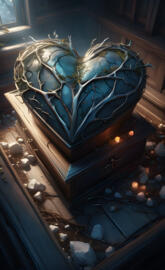 bury the sadness, the broken heart 💔. forever