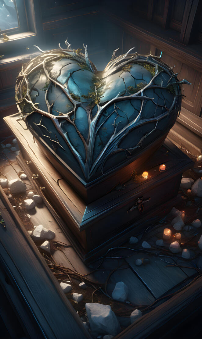 bury the sadness, the broken heart 💔. forever