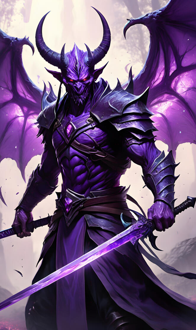 the tousen demon dagers