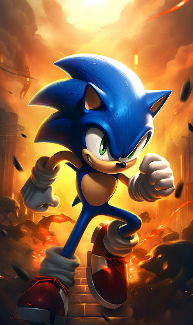 Angry Sonic