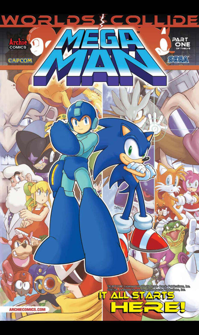 Megaman x Sonic