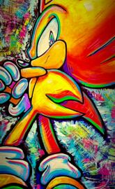 Super Sonic Watercolor