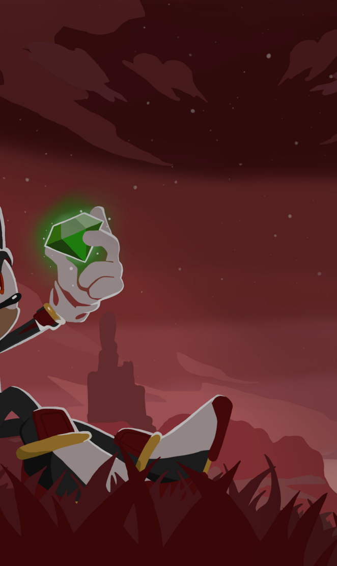 Shadow Theo hedgehog