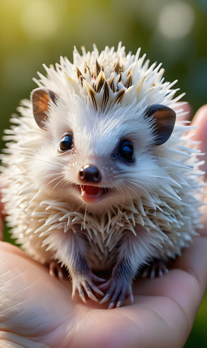 Baby hedgehog