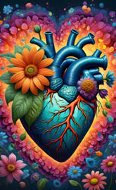 a colorful watering can