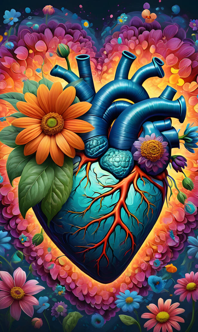 a colorful watering can