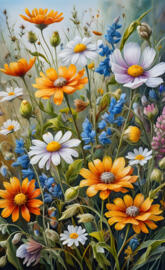 wildflowers in bloom