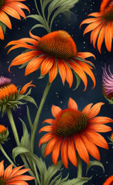 Orange coneflower