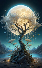 the moon will make me bloom