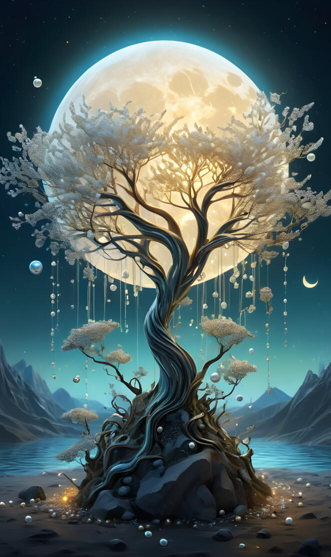 the moon will make me bloom