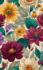 Joyful Floral Melody