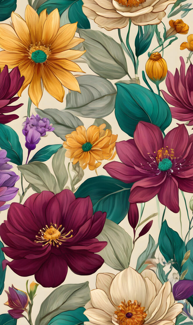 Joyful Floral Melody