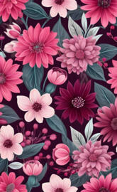 Enchanted Botanical Pattern