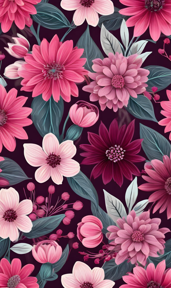 Enchanted Botanical Pattern