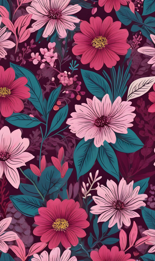 Enchanted Floral Beauty