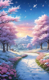 Snowy Day in Delightful Shudon