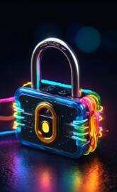 a close-up of a computer chip