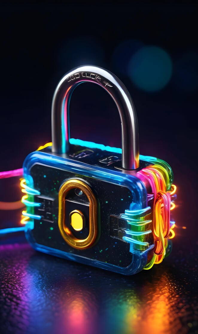 a close-up of a computer chip