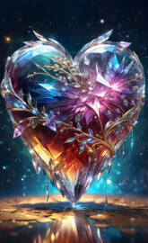 cristals heart