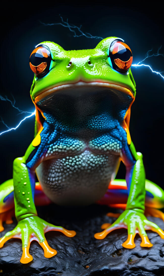 Close Up Frog