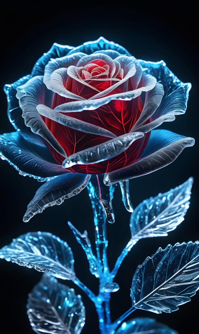 Icy Rose 🌹
