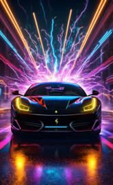 Black Ferrari Modena