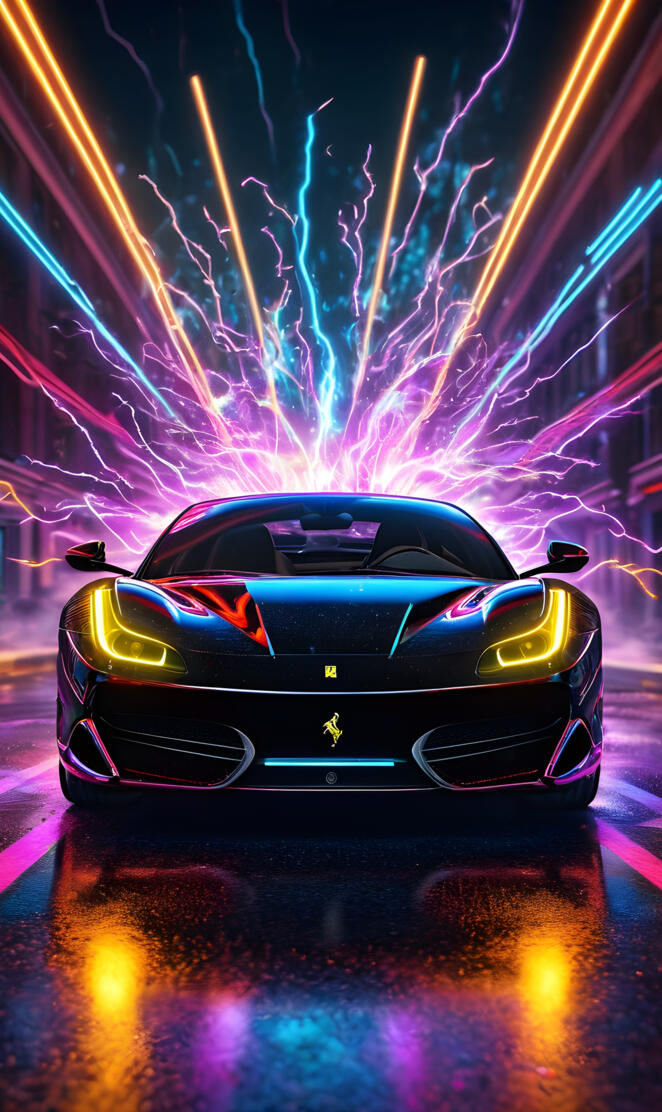 Black Ferrari Modena