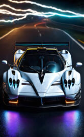 Opal White Pagani Zonda