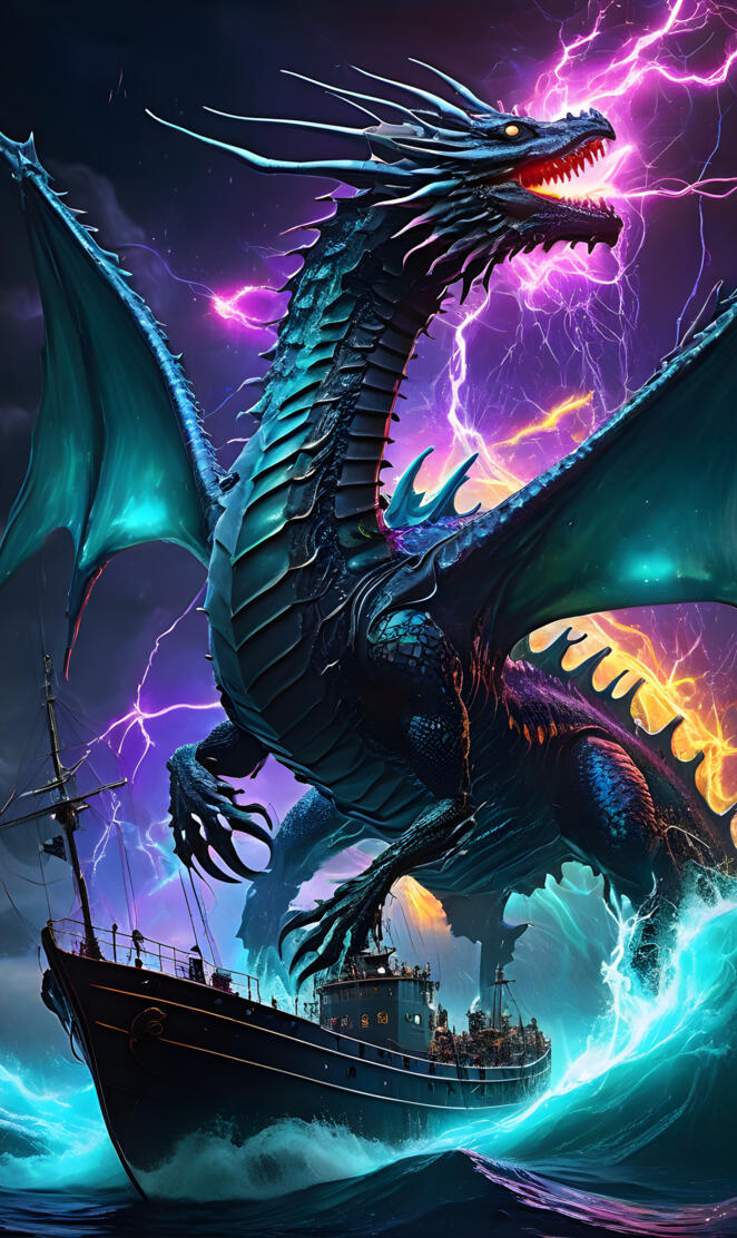 Deepseadragon attacks Ship