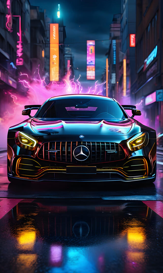 Mercedes-Benz AMG GT Black Series Front