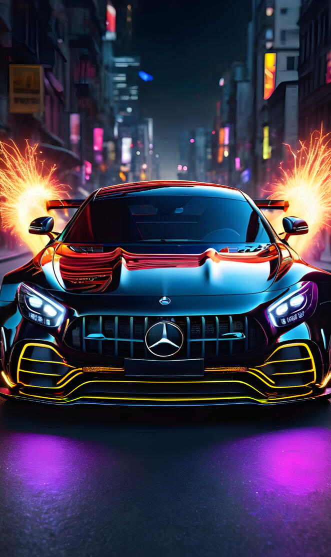 Mercedes-Benz AMG GT Black Series Front