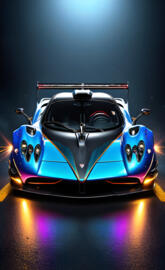 Pagani Zonda R Front