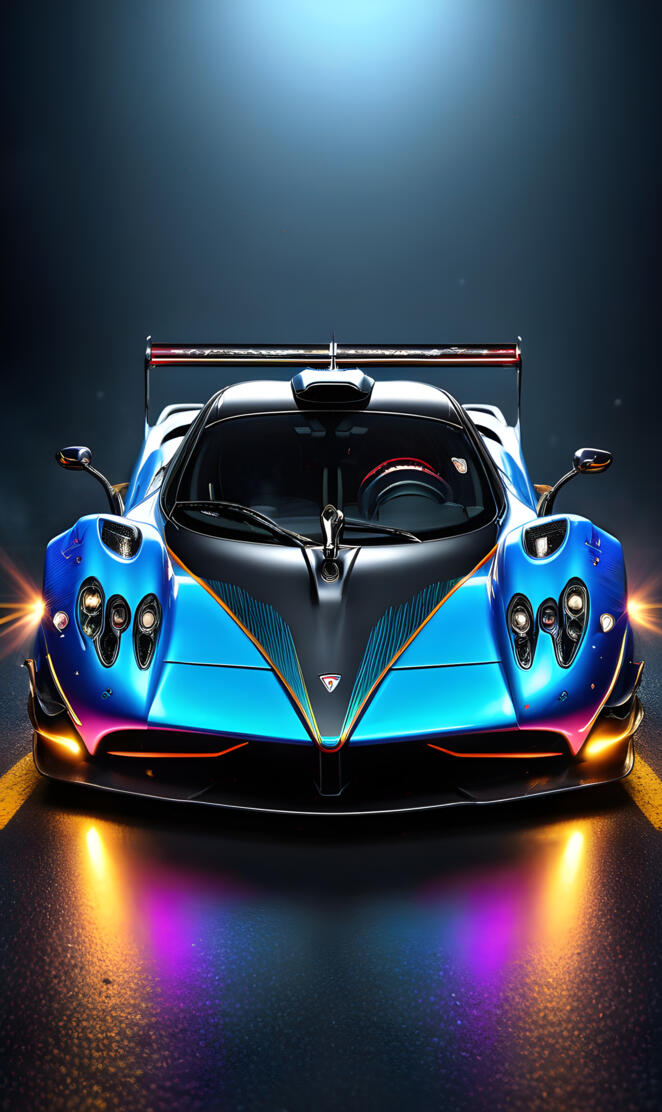 Pagani Zonda R Front
