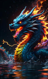 swimming Imperial Dragon