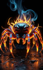 Flaming Tarantula