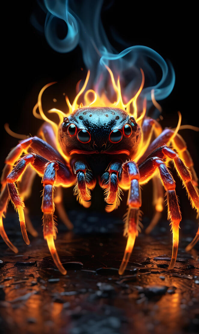 Flaming Tarantula