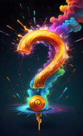 a firework exploding in the sky