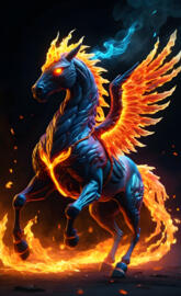 Flaming Pegasus