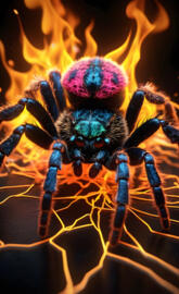 Flame Tarantula