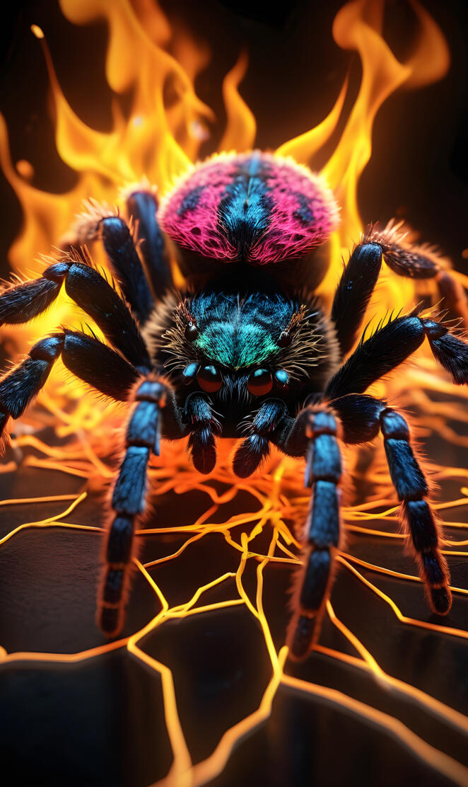Flame Tarantula