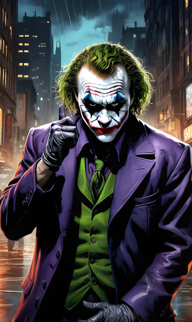 Joker 💬 "Madness Is Like Gravity...
All It Takes Is A Little Push."