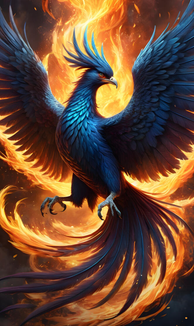 Dark Phoenix 
PS. Find Your Flame Within You! 🔥
Never Give Up. 👌✨🌟✨