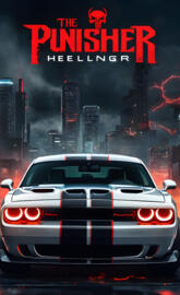 Punisher edition hellcat wide body challenger